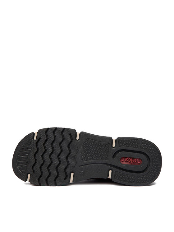 Rieker Rieker Šnurovacia obuv 45960-35 Bordová