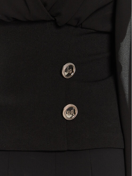 Rinascimento Rinascimento Bluse CFC0126180003 Schwarz Regular Fit