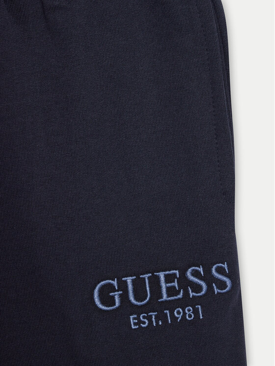 Guess Guess Долнище анцуг L4BQ15 KAV33 Тъмносин Regular Fit
