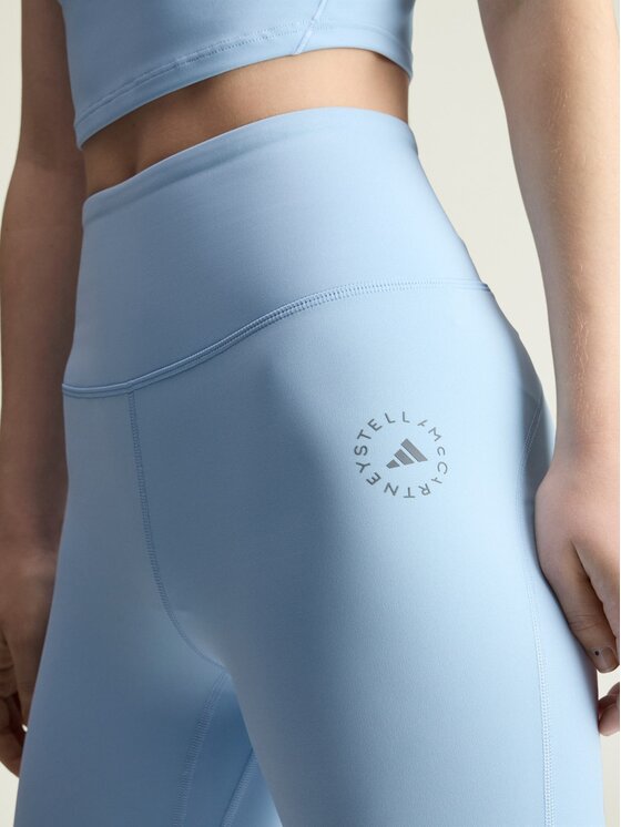 adidas by Stella McCartney adidas by Stella McCartney Legginsy 161492 Błękitny Fitted Fit