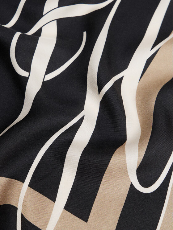 Tommy Hilfiger Tommy Hilfiger Фишу Heritage Script AW0AW17967 Черен