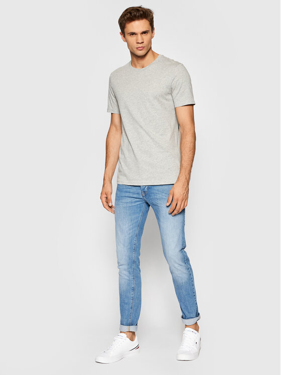 United Colors Of Benetton United Colors Of Benetton Тишърт 3U53J1F15 Сив Regular Fit