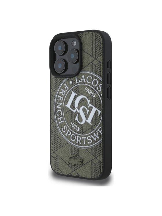 Etui na telefon Lacoste, Zielone, iPhone 16 Pro Max