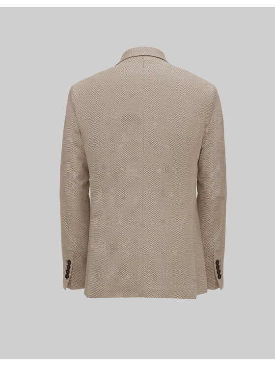 Borgio Borgio Marynarka platania Khaki Slim Fit