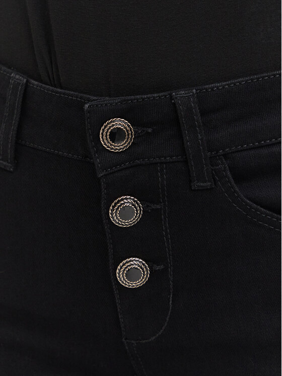 Liu Jo Liu Jo Džinsai UF6025 D0328 Juoda Straight Fit