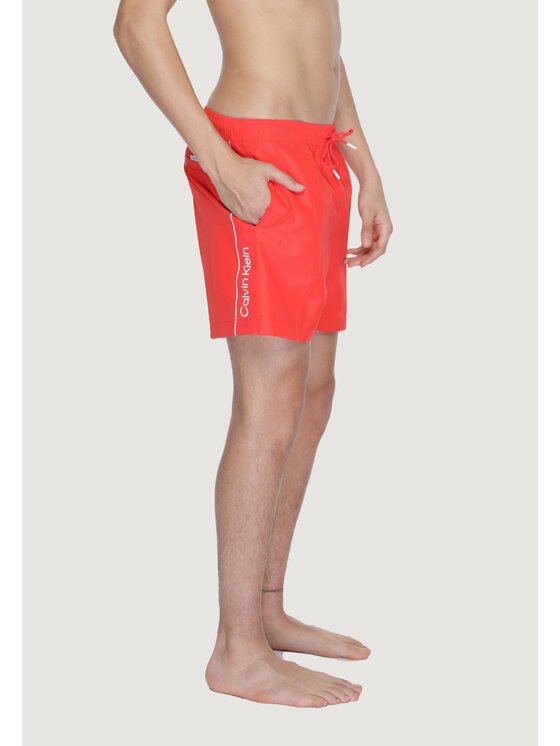 Calvin Klein Calvin Klein Costume da bagno MEDIUM DRAWSTRING Rosso
