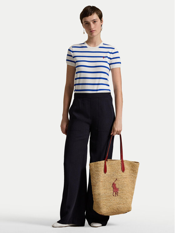 Polo Ralph Lauren Polo Ralph Lauren Πουλόβερ 211891886006 Λευκό Relaxed Fit
