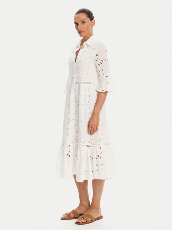 Iconique Iconique Pluusikleit IC25-005 Valge Relaxed Fit