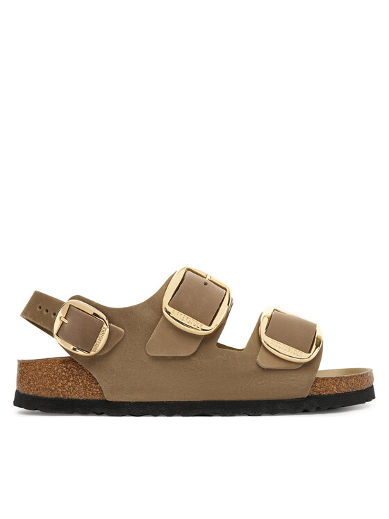 Birkenstock Birkenstock Sandalen Milano Big Buckle Hex 1031782 Braun