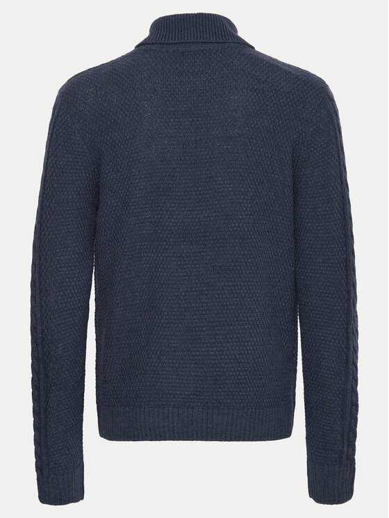 Blend Blend Rollkragenpullover 20717438 Dunkelblau Regular Fit