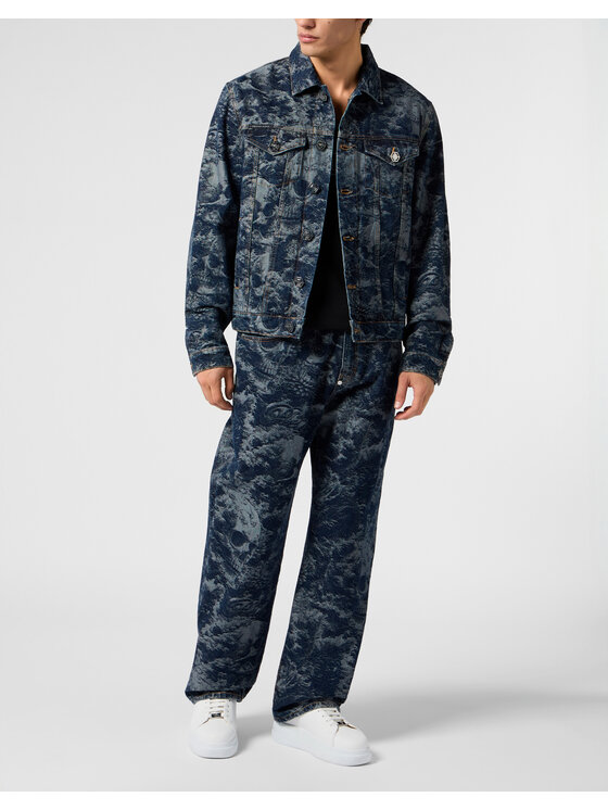 PHILIPP PLEIN PHILIPP PLEIN Giacca di jeans 30569 Regular Fit