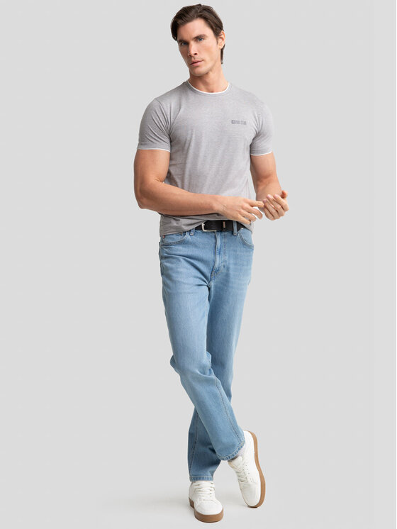 BIG STAR BIG STAR T-Shirt FREDRIS_903_150 Szary Basic Fit