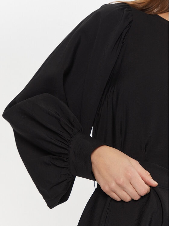 Vila Vila Kokteilinė suknelė Guaca 14102571 Juoda Regular Fit