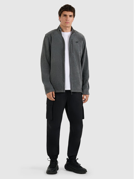 4F 4F Polar NOS Szary ciemny Regular Fit