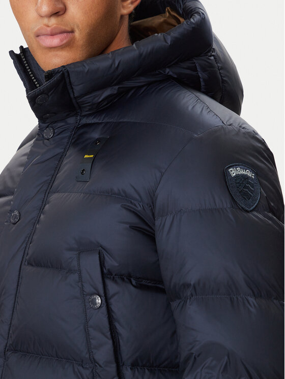 Blauer Blauer Kurtka puchowa Cliepper 26WBLUC03025 Granatowy Regular Fit