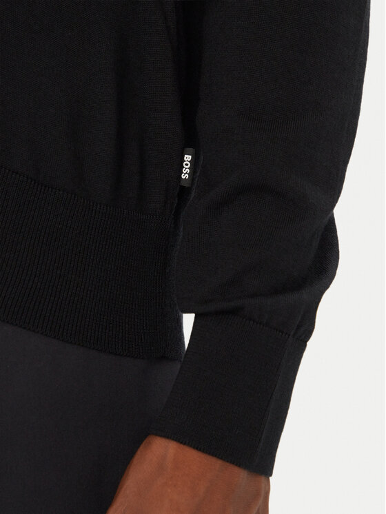 BOSS BOSS Sweter H-Melba-L 50571907 Czarny Regular Fit