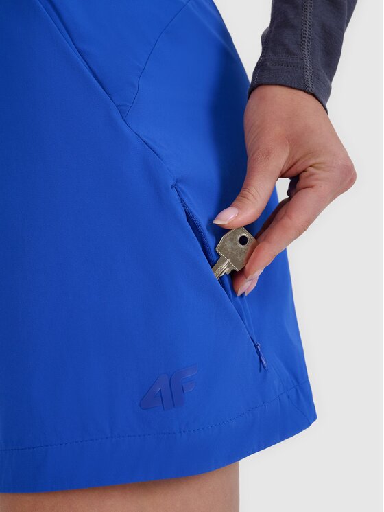 4F 4F Šortky 4FWSS25TFSHF0994-36S Modrá Regular Fit