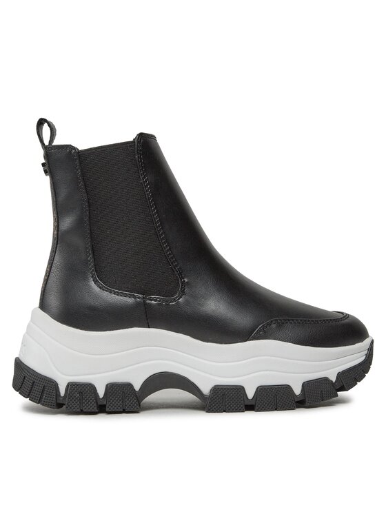 Guess Guess Botine Besona FL8BEO ELE12 Negru