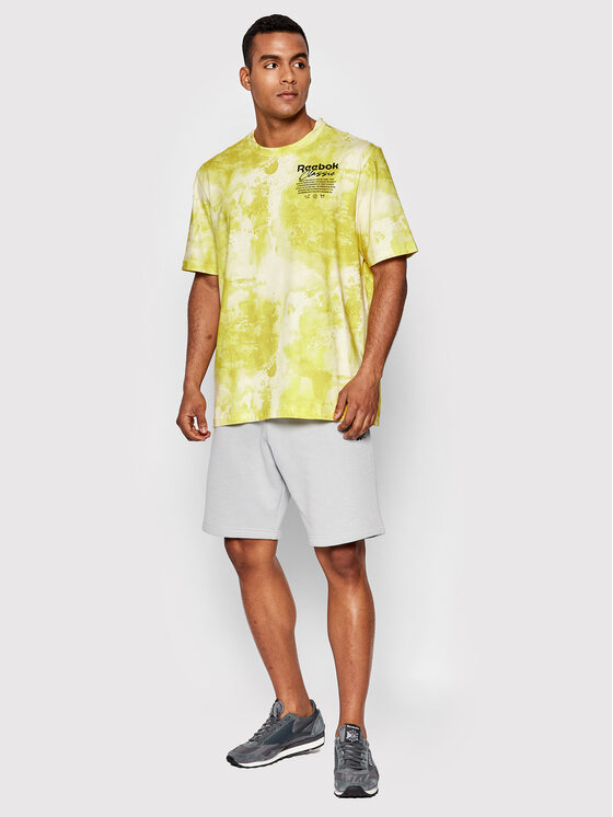 Reebok classic t shirt jaune store