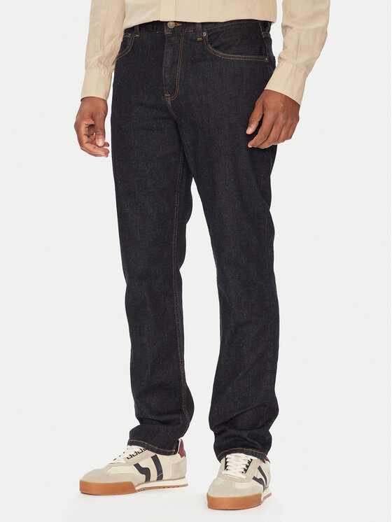 Tommy Hilfiger Tommy Hilfiger Jeansy Denton MW0MW39649 Tmavomodrá Straight Fit
