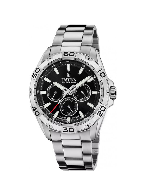 Festina Festina Zegarek F20623-5 Srebrny