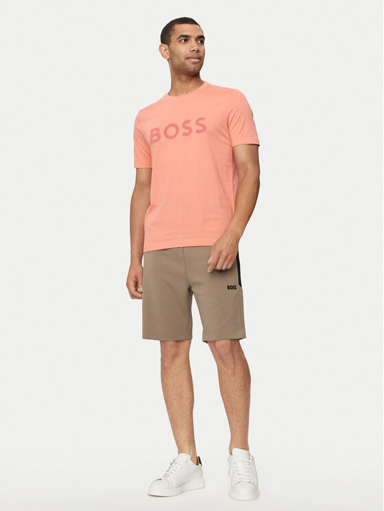 BOSS BOSS Тишърт Tee 1 50512866 Розов Regular Fit