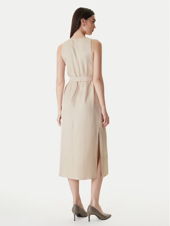 Marella Marella Sommerkleid Emme by Marella Acerbi 2615221091 Beige Regular Fit