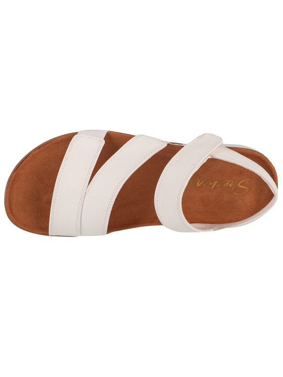 Skechers Skechers Sandali Lifted Comfort Bianco