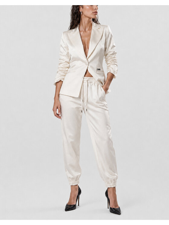 PHILIPP PLEIN PHILIPP PLEIN Cargo nohavice 31568 Biela