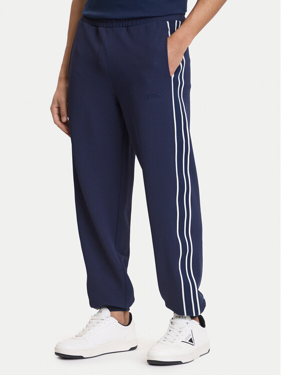 Guess Pantaloni trening Z6GB11 K3202 Bleumarin Regular Fit