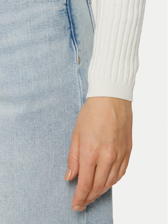 Tommy Jeans Tommy Jeans Sweter DW0DW19887 Écru Slim Fit