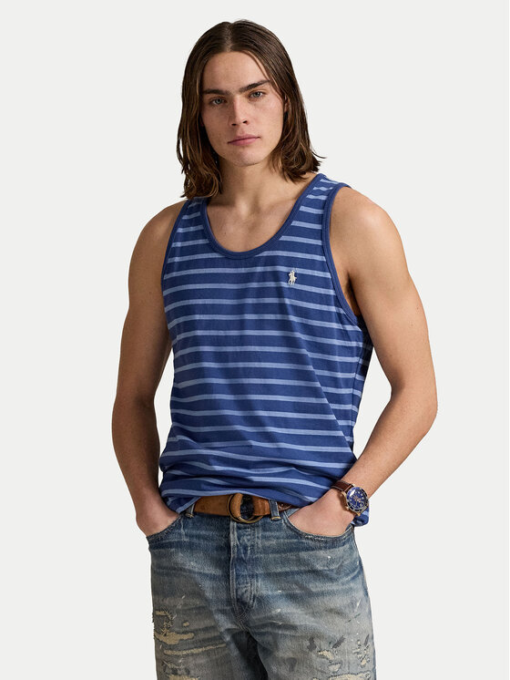 Polo Ralph Lauren Polo Ralph Lauren Tank top 710970699002 Albastru Classic Fit