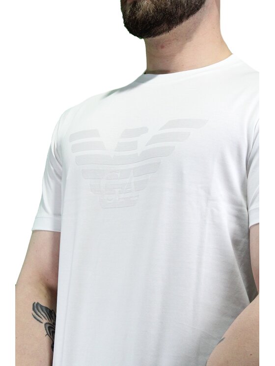 EA7 Emporio Armani EA7 Emporio Armani T-shirt q-roa-26732 Bianco Regular Fit