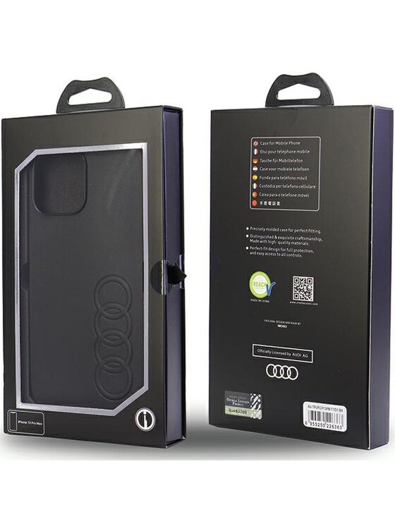 Audi Audi Etui na telefon iPhone 13 Pro Max Czarny