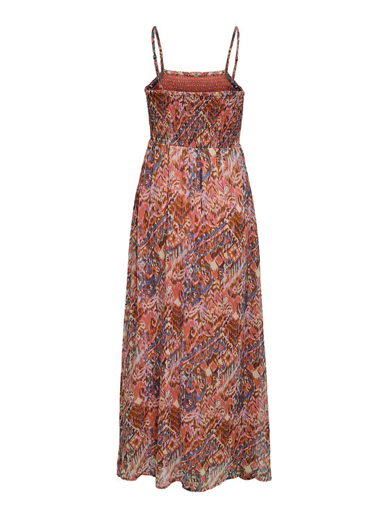 ONLY ONLY Letní šaty Elena 15352634 Oranžová Regular Fit