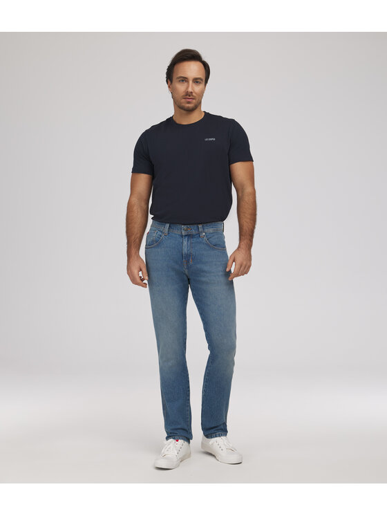 Lee Cooper Lee Cooper Jeansy JEANS M LC7504 7830 LIGHT WASH Niebieski Tapered Fit