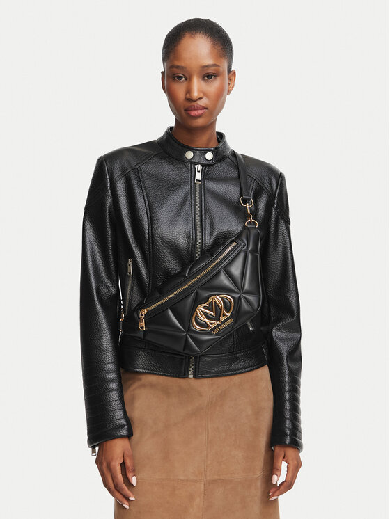 LOVE MOSCHINO Rankinė ant juosmens﻿ JC4256PP0PLC0000 Juoda