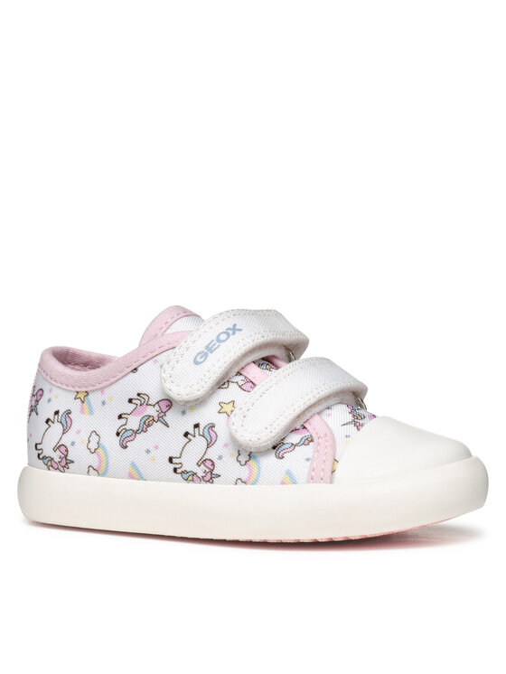 Geox Geox Sneakersy B Gisli B451MB 000AN C0406 S Bílá