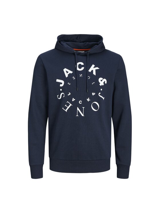 Jack&Jones Jack&Jones Sweter 26632 Niebieski Comfort Fit