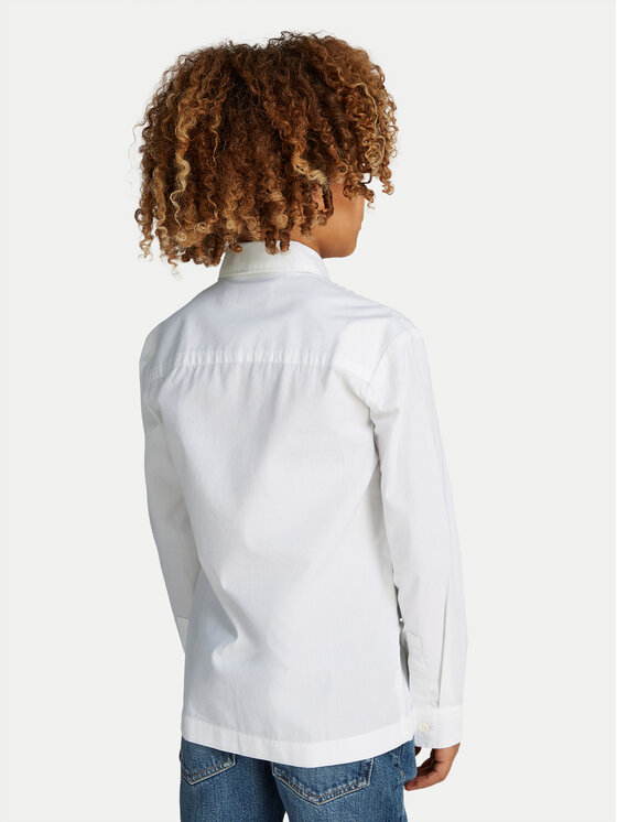 Calvin Klein Jeans Calvin Klein Jeans Πουκάμισο IB0IB02225 Λευκό Regular Fit