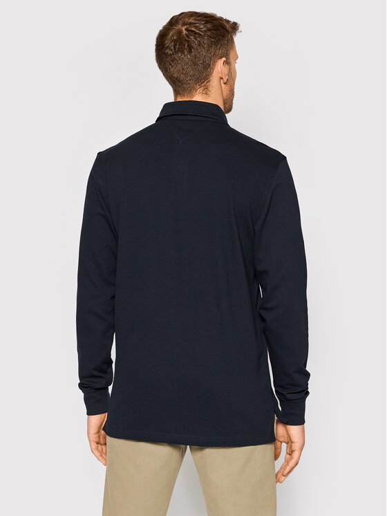 Tommy Hilfiger Tommy Hilfiger Polo särk 1985 MW0MW20183 Tumesinine Regular Fit