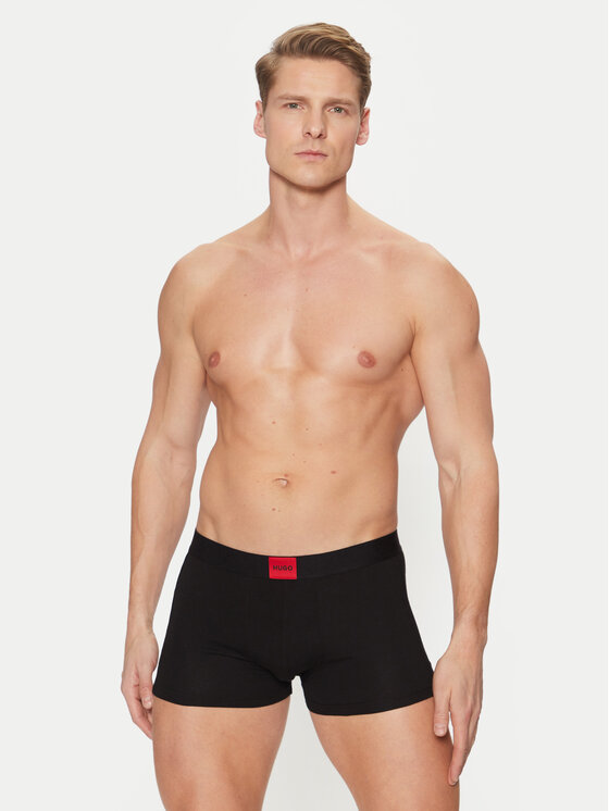 HUGO HUGO Set 3 perechi de boxeri 50532797 Negru