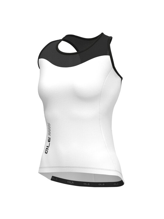 Koszulka rowerowa Alé Cycling, Rozmiar S, Biały, Solid Color Block Tank Top
