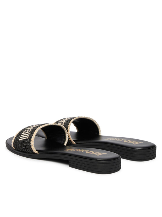 Just Cavalli Just Cavalli Klapki 80RA3S80 ZSE60 Czarny