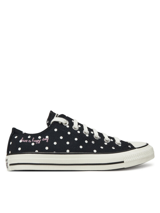 Converse Converse Plátěnky Chuck Taylor All Star Polka Dots A12570C Černá