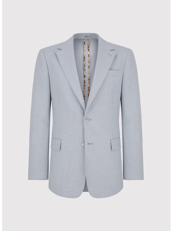 Pako Lorente Pako Lorente Marynarka P25WF-3X-028 Szary Slim Fit