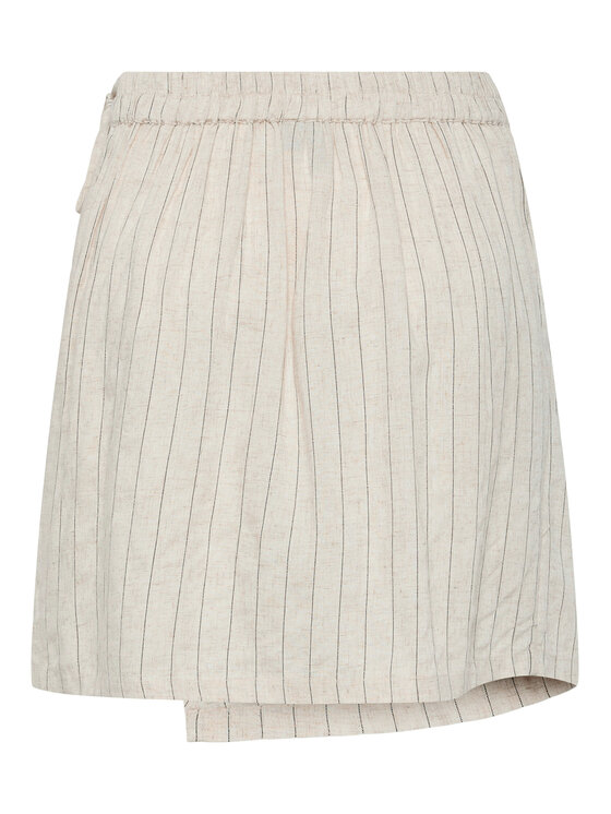 Pieces Pieces Minigonna Pia 17151891 Beige Regular Fit