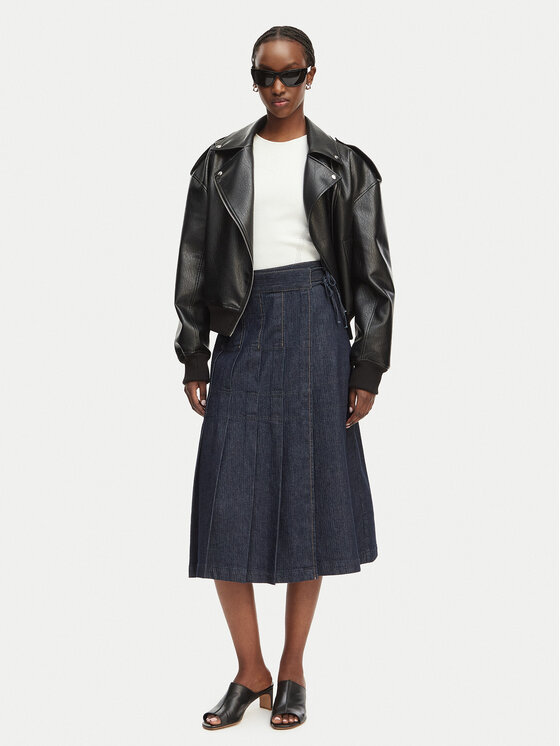 MAX&Co. MAX&Co. Teksaselik 2616101013200 Tumesinine Regular Fit