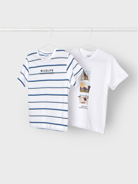 Set di 2 T-shirt 3008 Multicolore