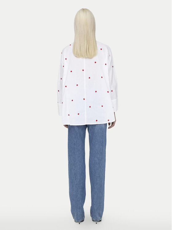 ONLY ONLY Сорочка New 15283743 Білий Box Fit